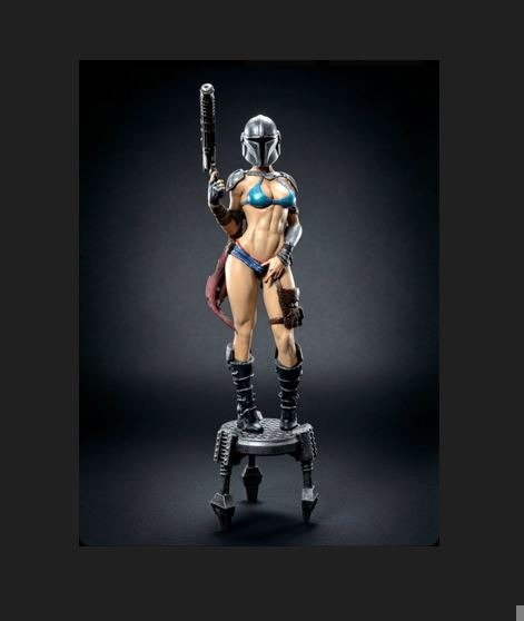 Mandalorian Lady